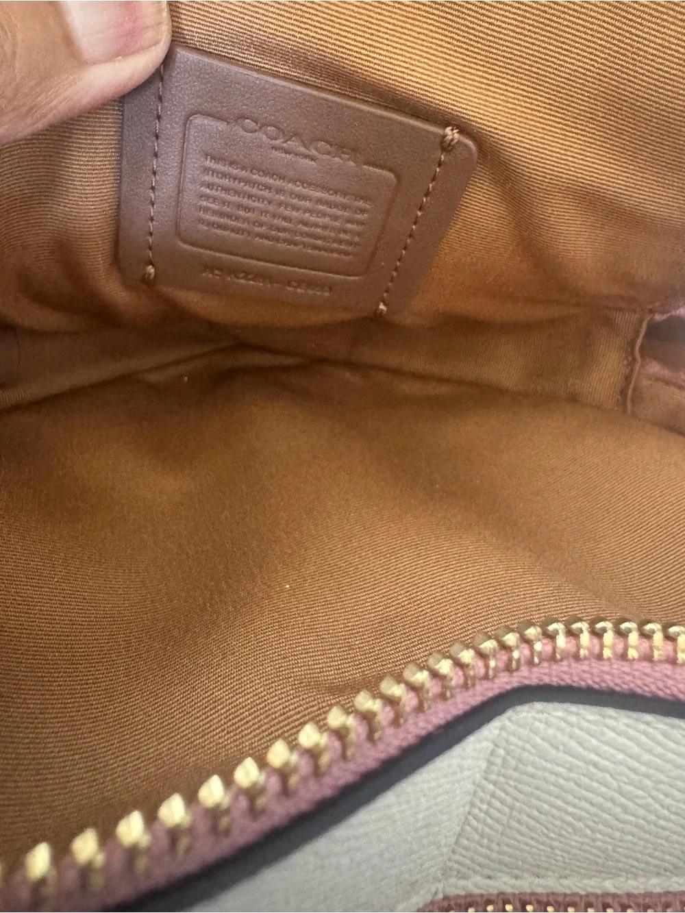 Coach Crossbody Bag In Signature Canvas With Cherry Print